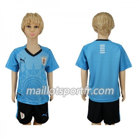 Maillot de Foot Uruguay Enfant Domicile Coupe du monde 2018 Maillot de Foot Uruguay Enfant Domicile Coupe du monde 2018